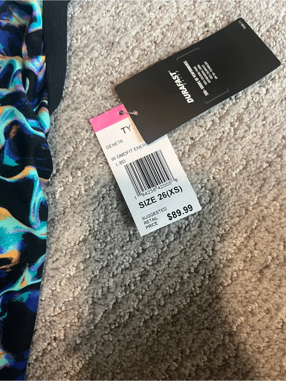 TYR Durafast Elite Diamondfit One Piece Girls' Swimsuit XS/26. 2364/bb4-1